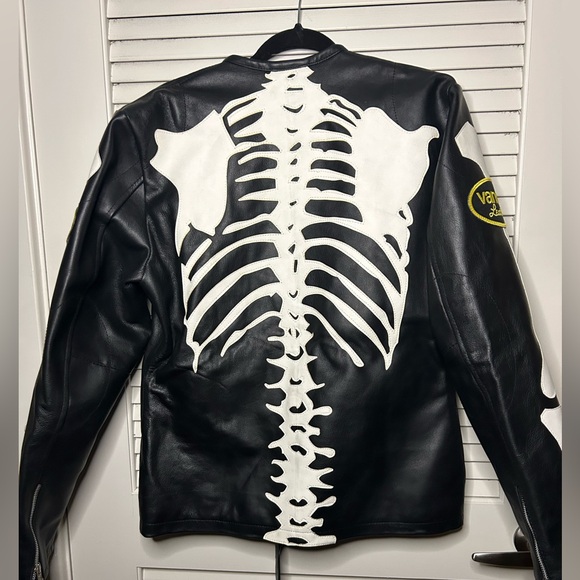 FAUX Vanson Leather Jacker (Men’s Medium) - Picture 3 of 5